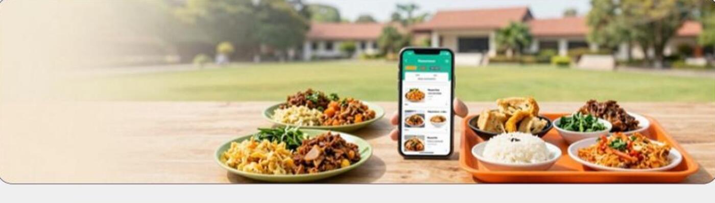 Beragam makanan siap dipesan melalui PORSIIN